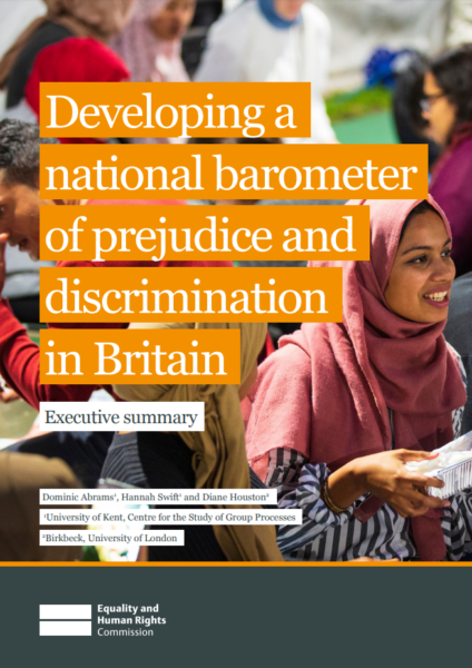 Developing a national barometer of prejudice and discrimination in Britain