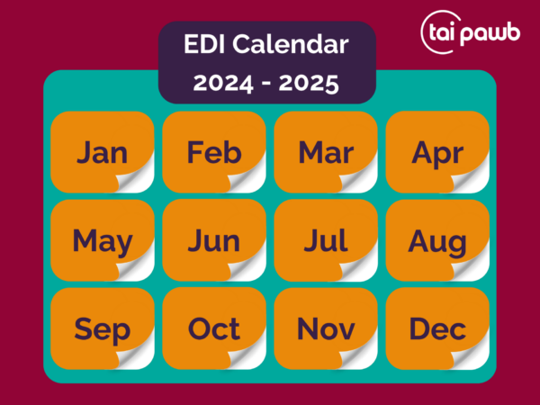 Front cover of the calendar 